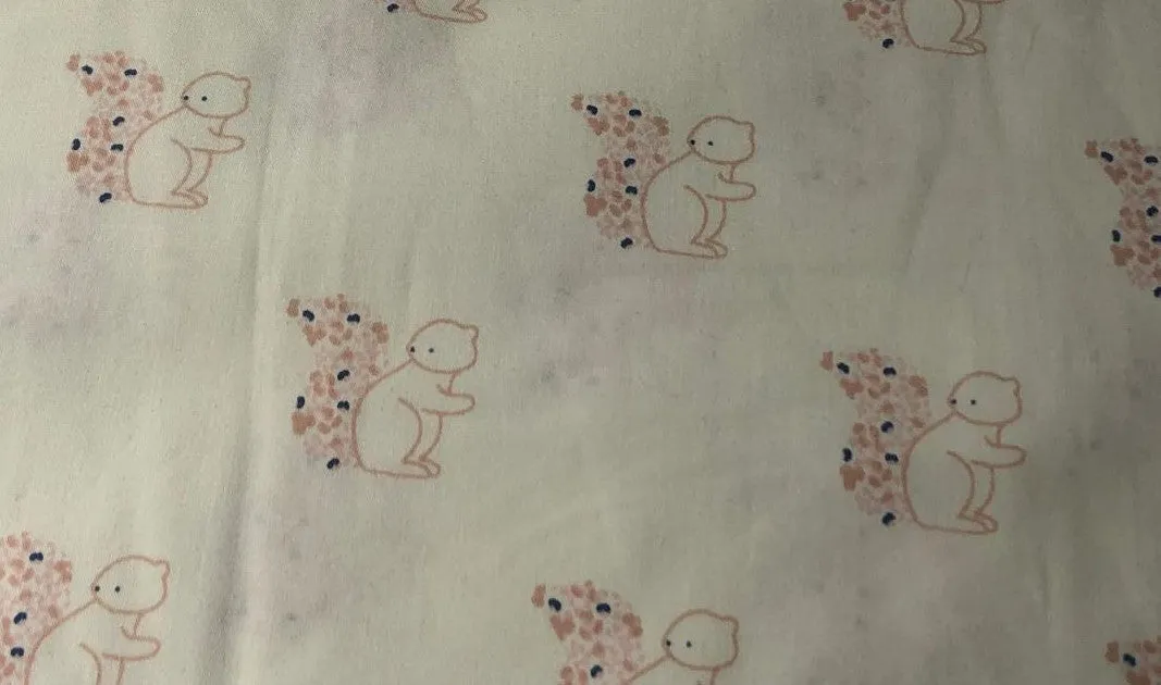 100% Cotton POPLIN PRINT TEDDY PRINT 58" wide [16565]