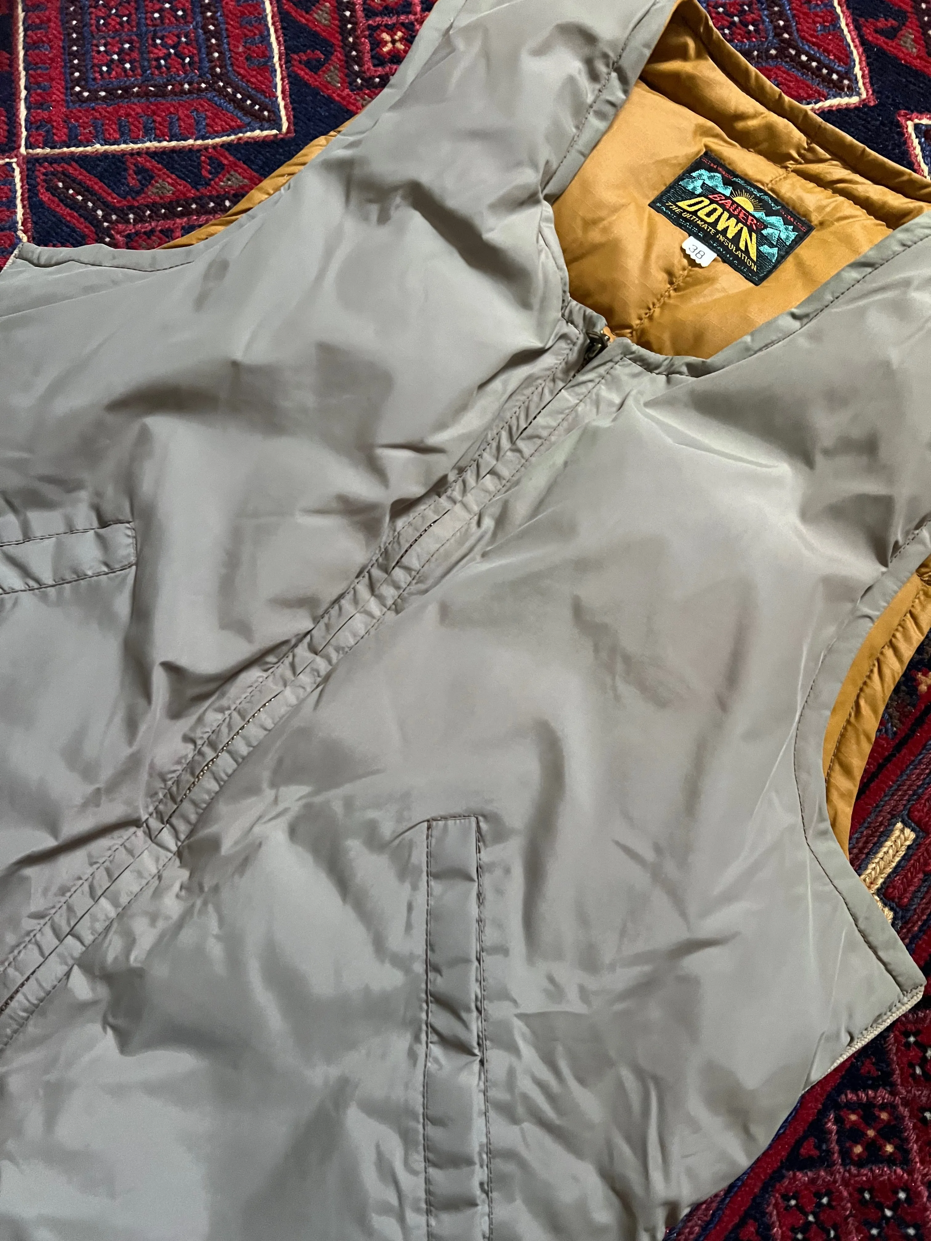 1960s Eddie Bauer Down Quilted Vest 38