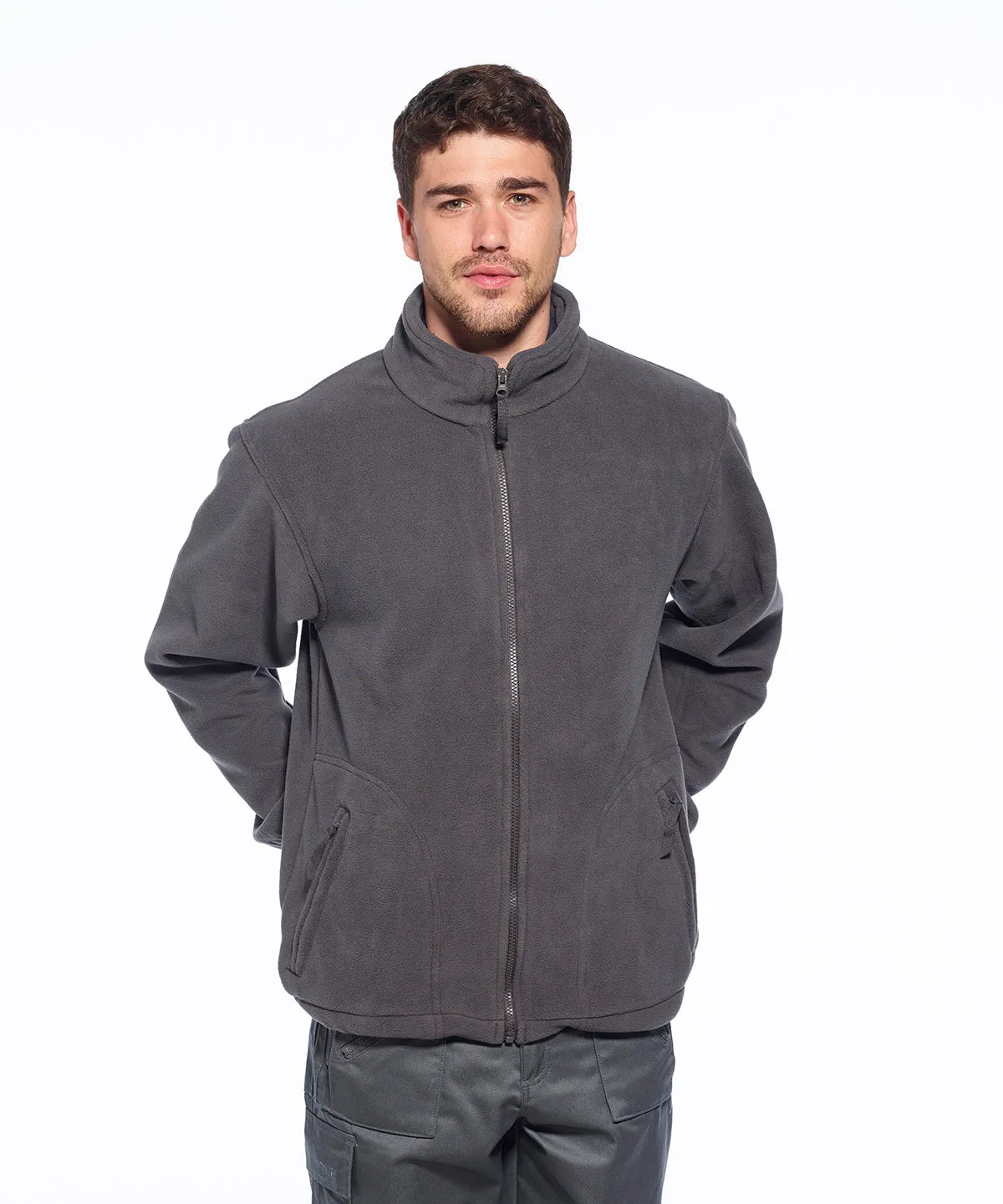 Argyll heavy fleece (F400) | Slate Grey