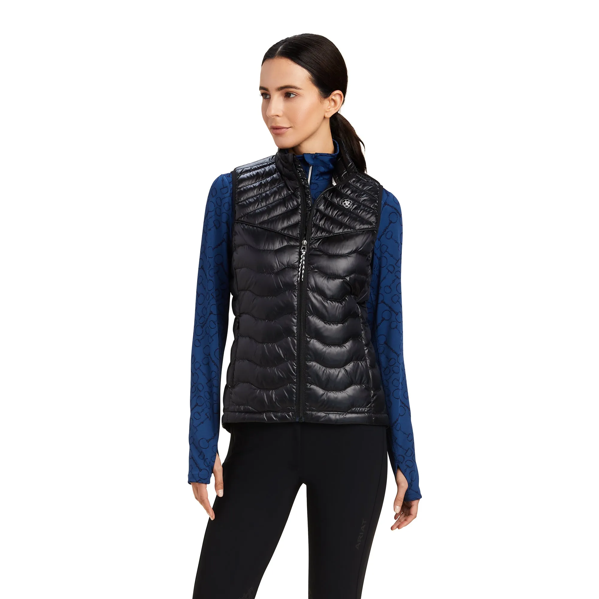 Ariat® Ladies IR Black Ideal Down Vest 10041378