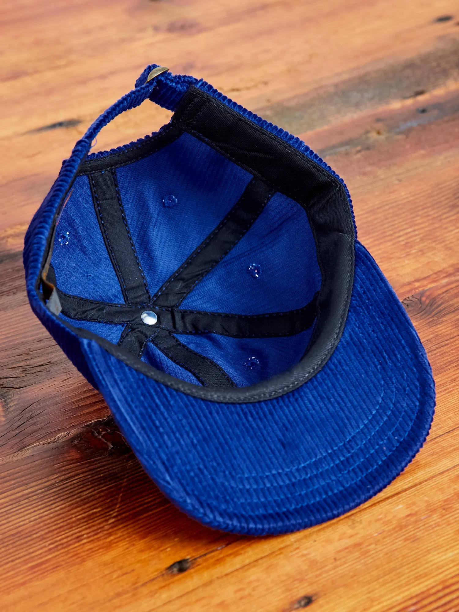 Baseball Hat in Royal Corduroy