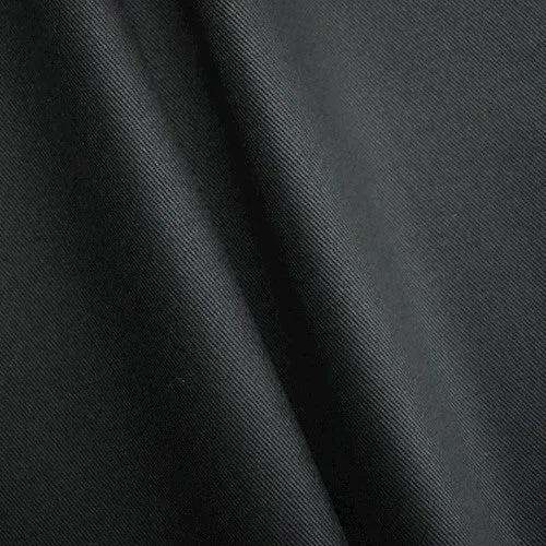 Black Stretch Twill Woven Home Decorating Fabric