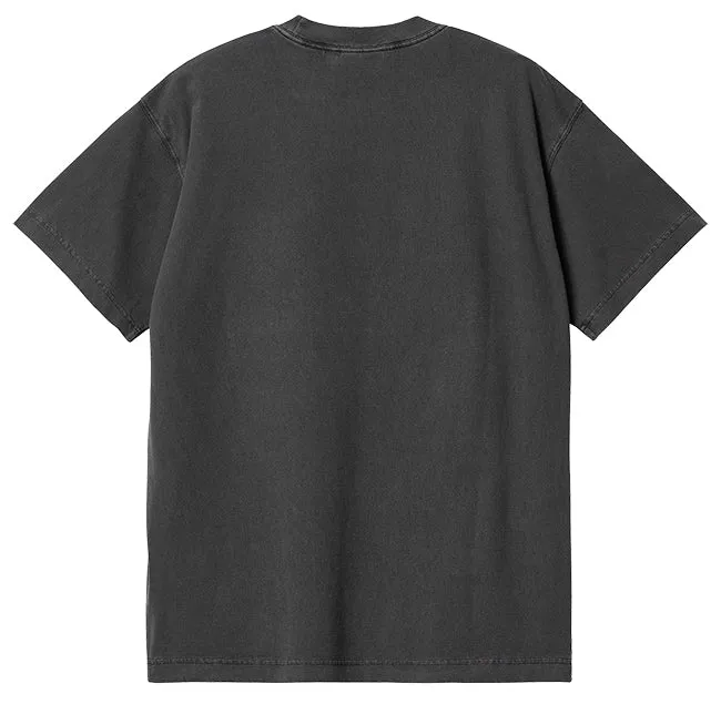 Carhartt WIP S/S Nelson T Shirt Charcoal