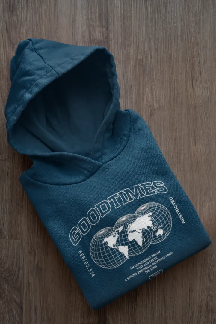 Celestial Goodtimes Blue Hoodie