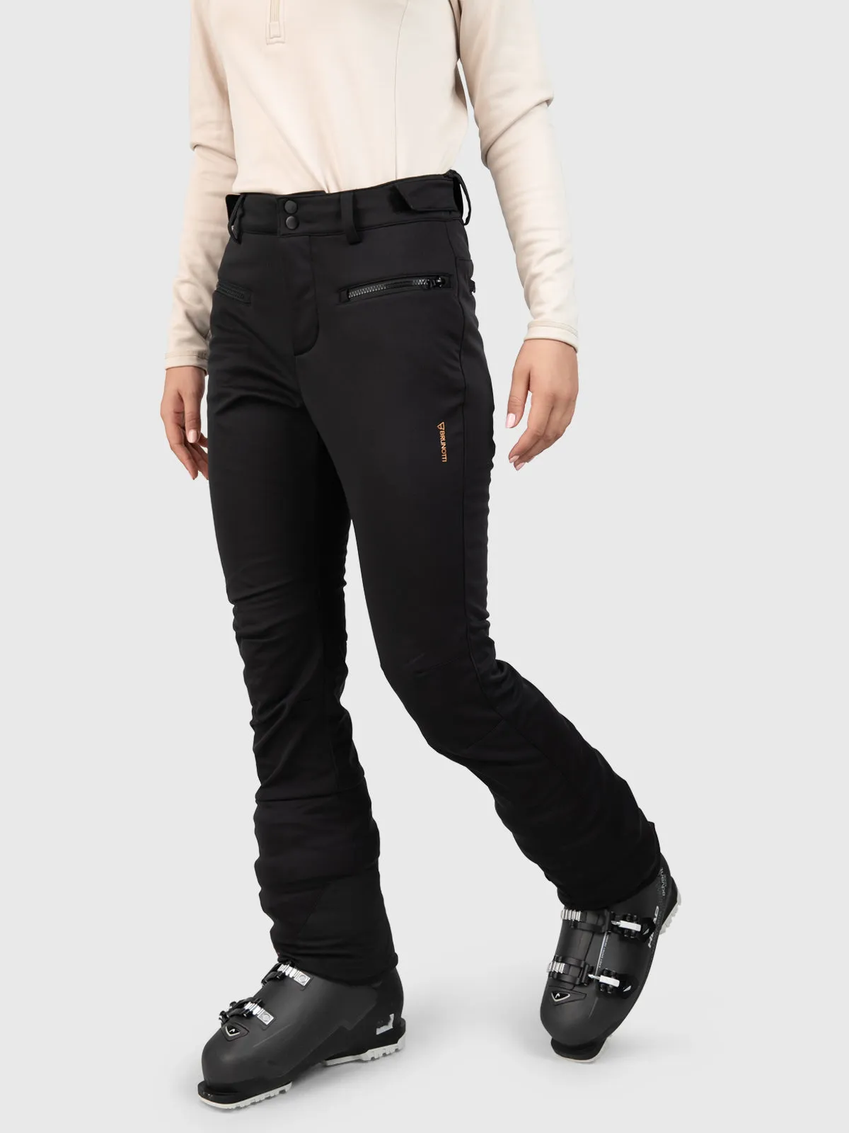 Coldlake-N Women Softshell Snow Pants | Black