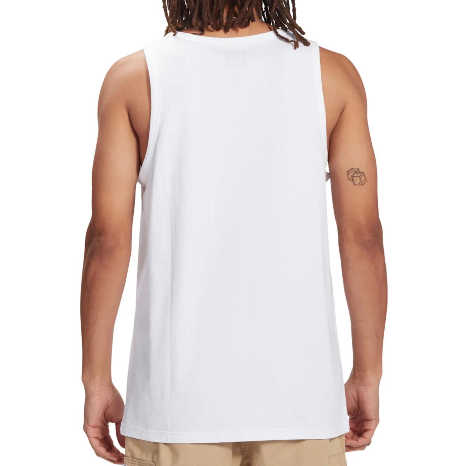 DC Shoes Mens DC Star Pocket Cotton Sleeveless T-Shirt