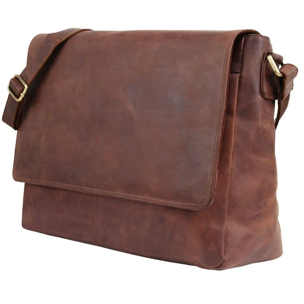 Leather Laptop Bag - Kingston