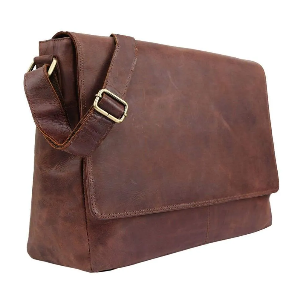 Leather Laptop Bag - Kingston