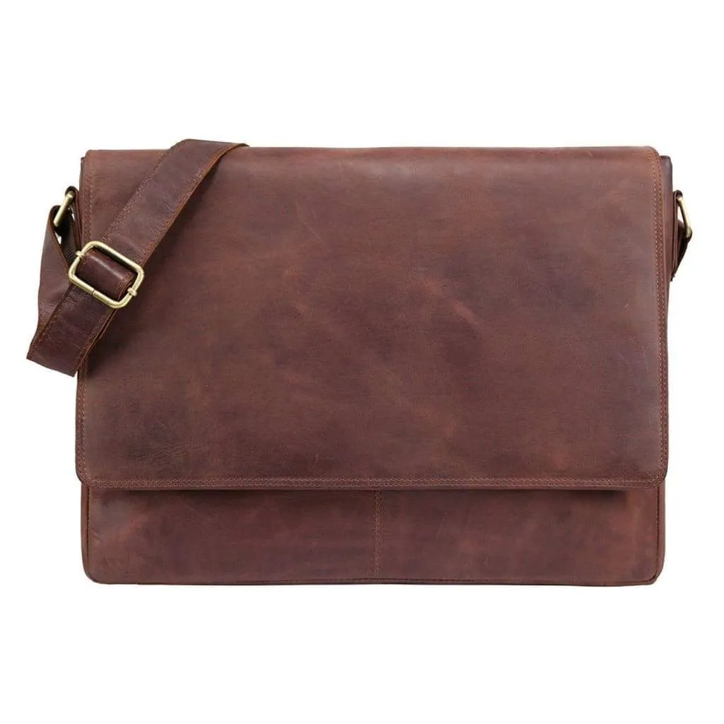 Leather Laptop Bag - Kingston