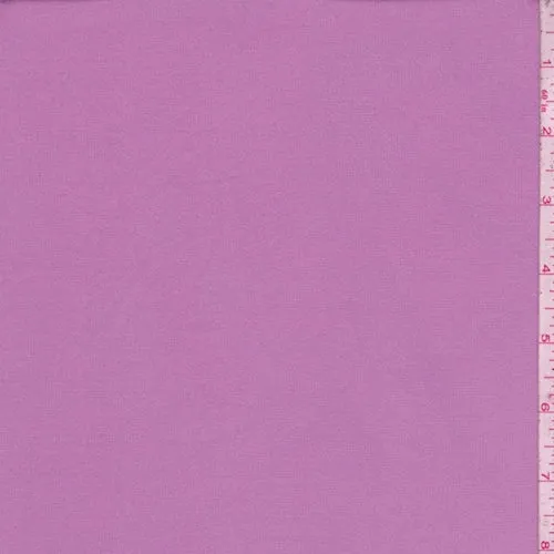 Orchid Pink Double Brushed Jersey Knit Fabric