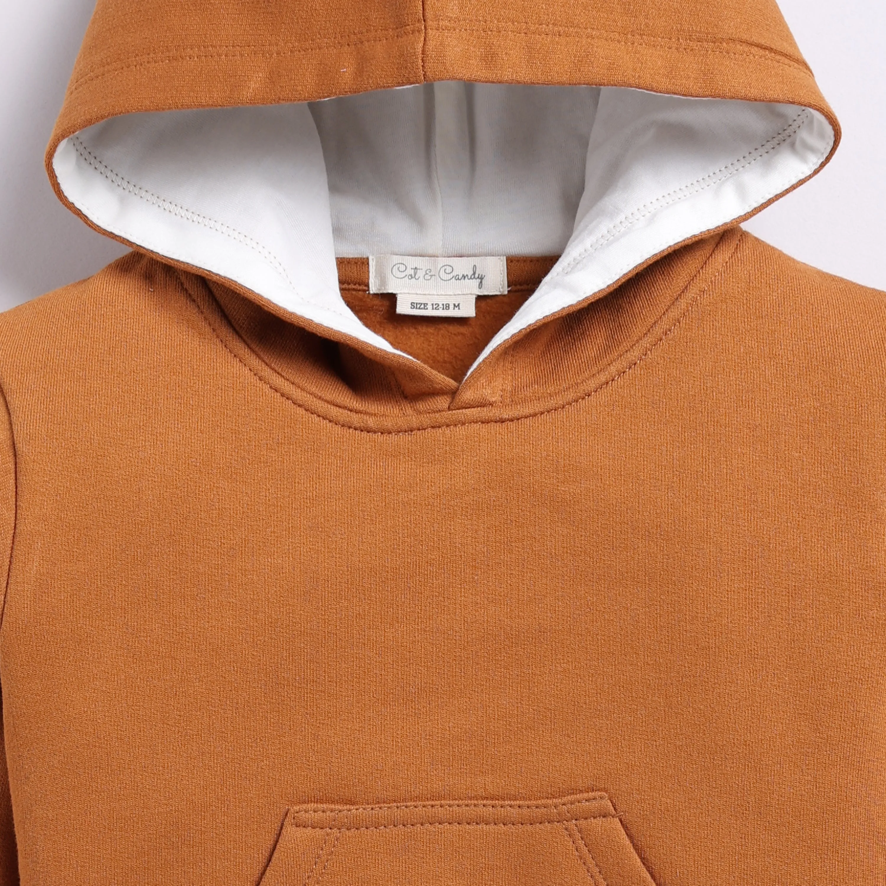 Pumpkin Spice Organic Fleece Hoodie & Jogger Set