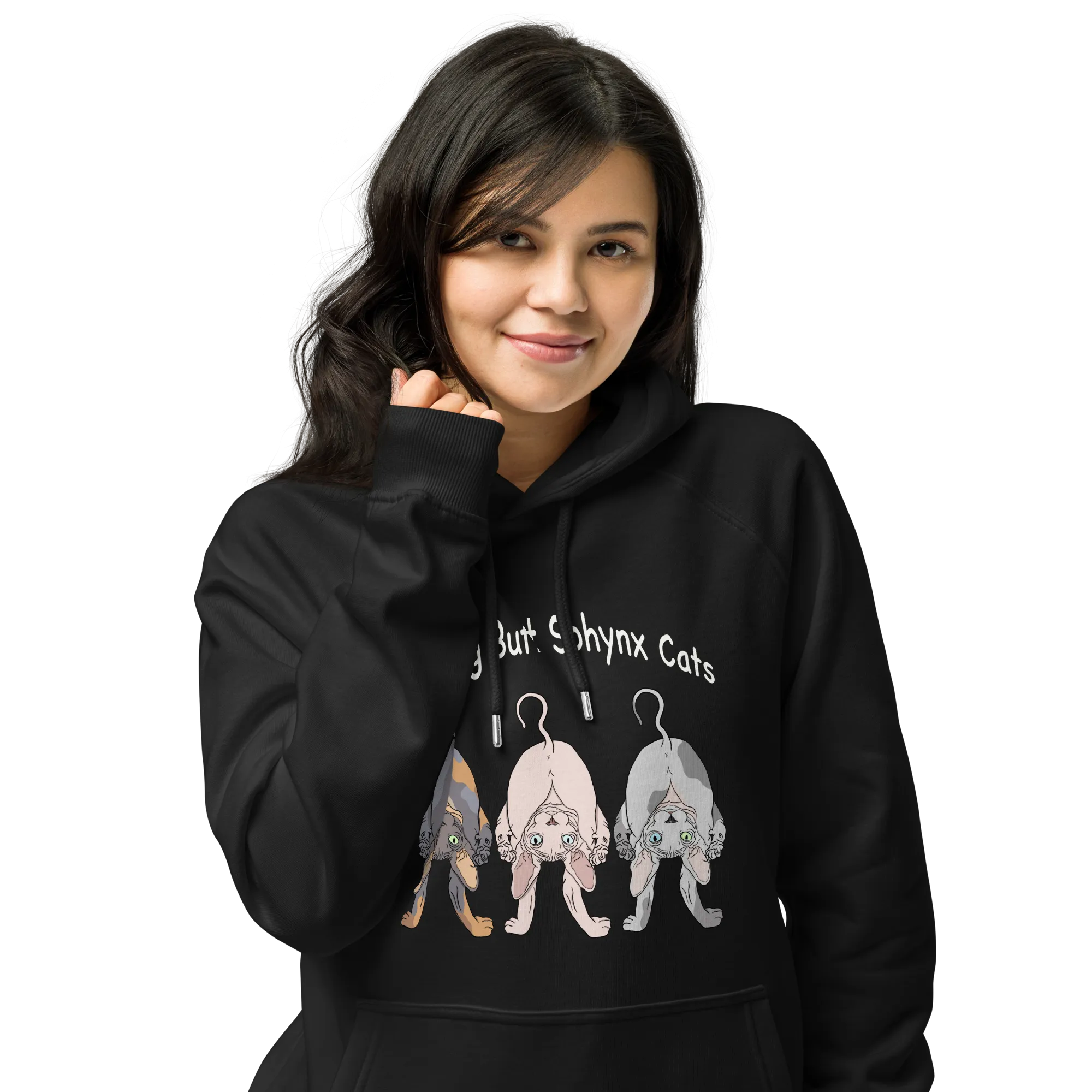 "NOTHING BUTT SPHYNX CATS" HOODIE