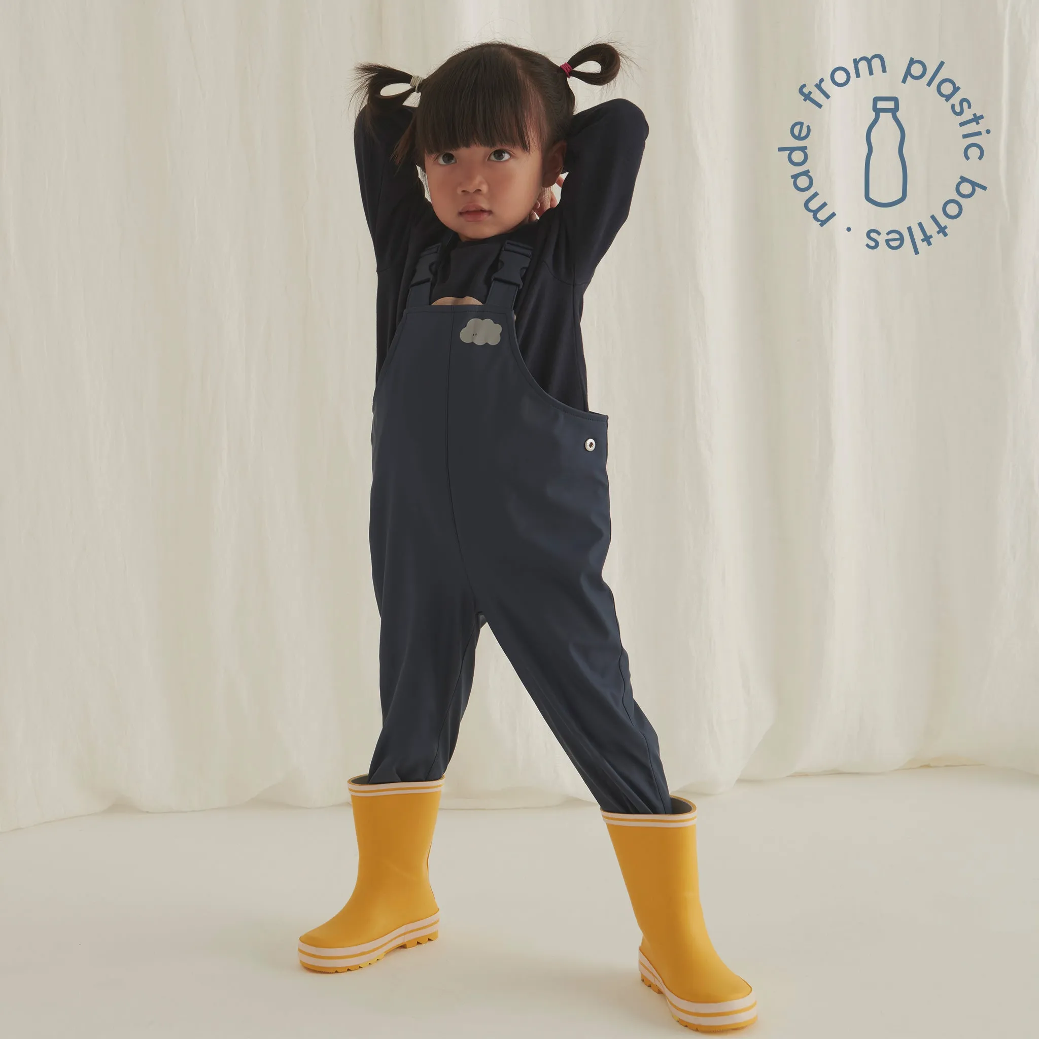 Recycled Waterproof Dungarees