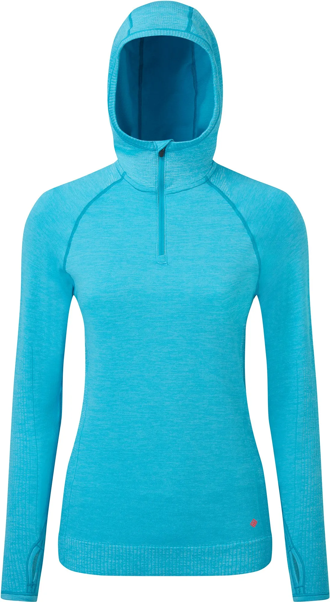 Ronhill Life Seamless Womens Running Hoody - Blue