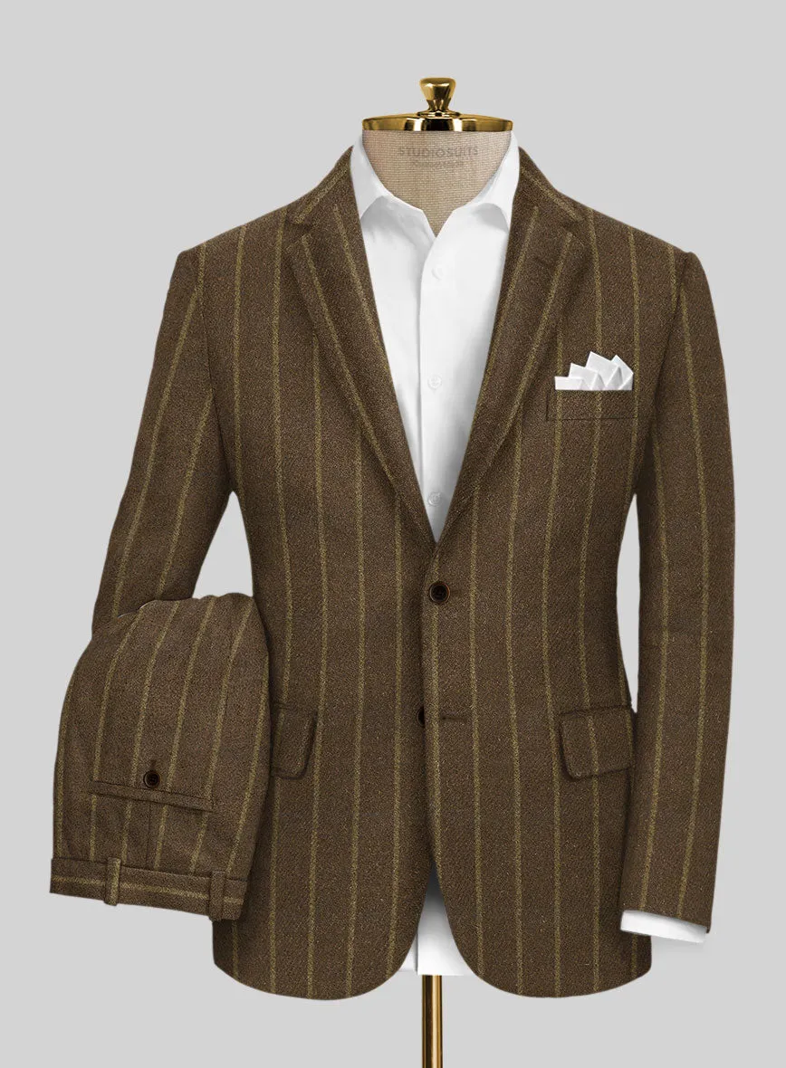 Sartori Caridad Brown Soft Tweed Suit