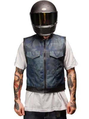 Steadfast Motorcycle Vest - Stealth Camo