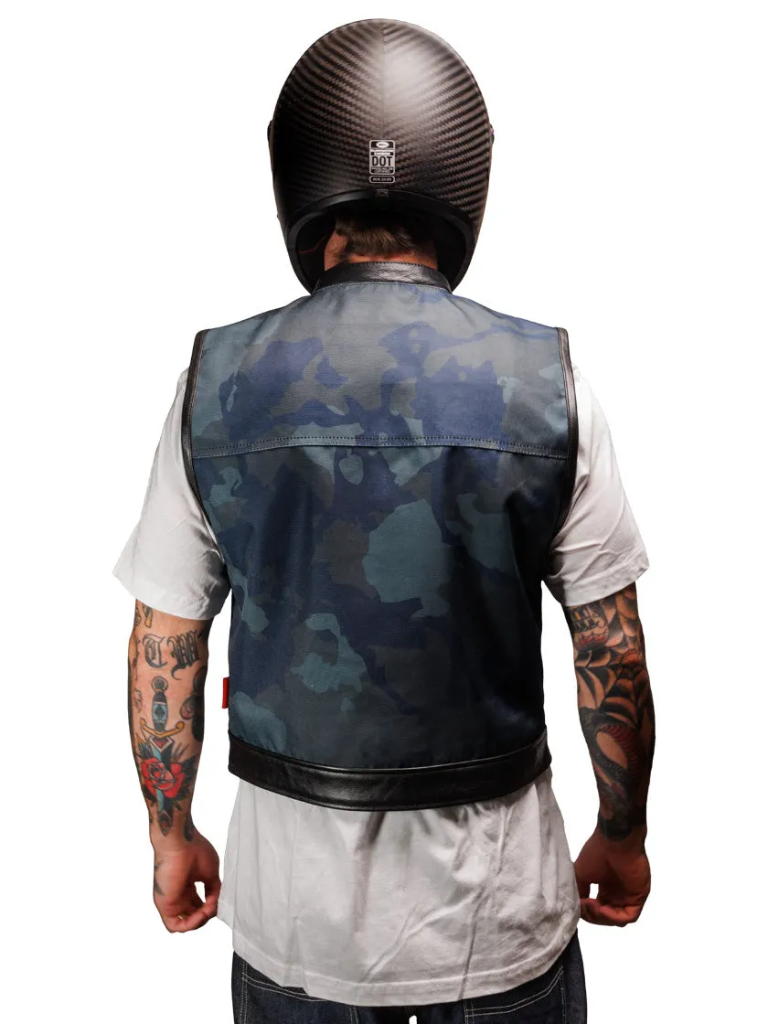 Steadfast Motorcycle Vest - Stealth Camo