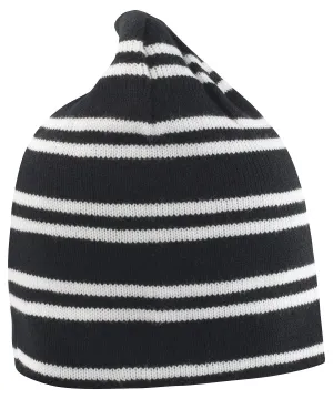 Team reversible beanie | Black/White/Black