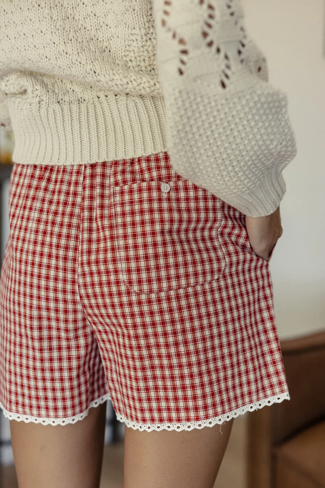 Tinsel Time Gingham Boxers