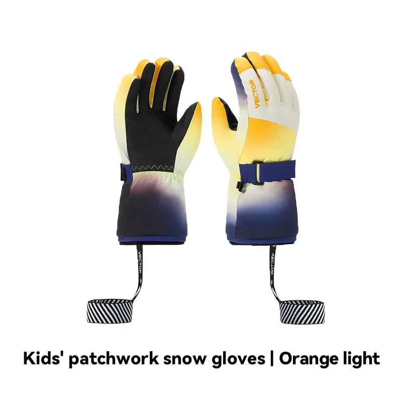 VECTOR Colorful Skier Gloves