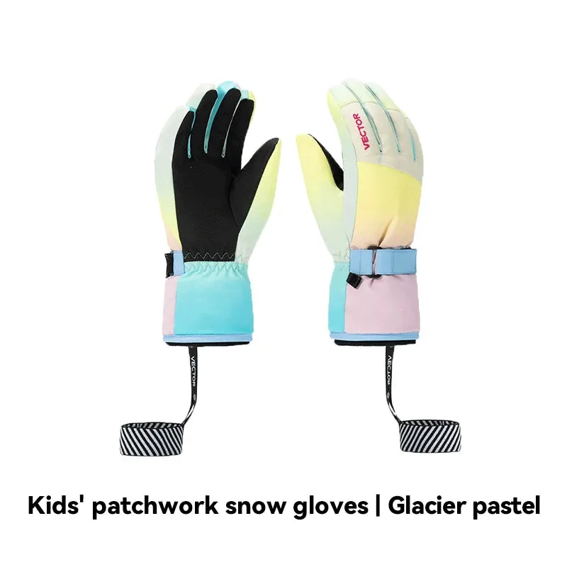 VECTOR Colorful Skier Gloves