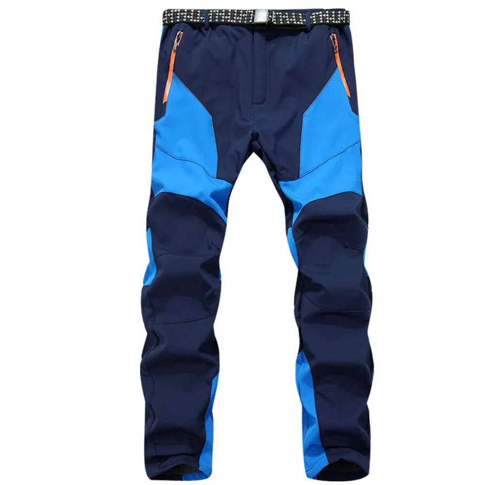 Waterproof Windproof Outdoor Sports Warm Thick Pants Trousers