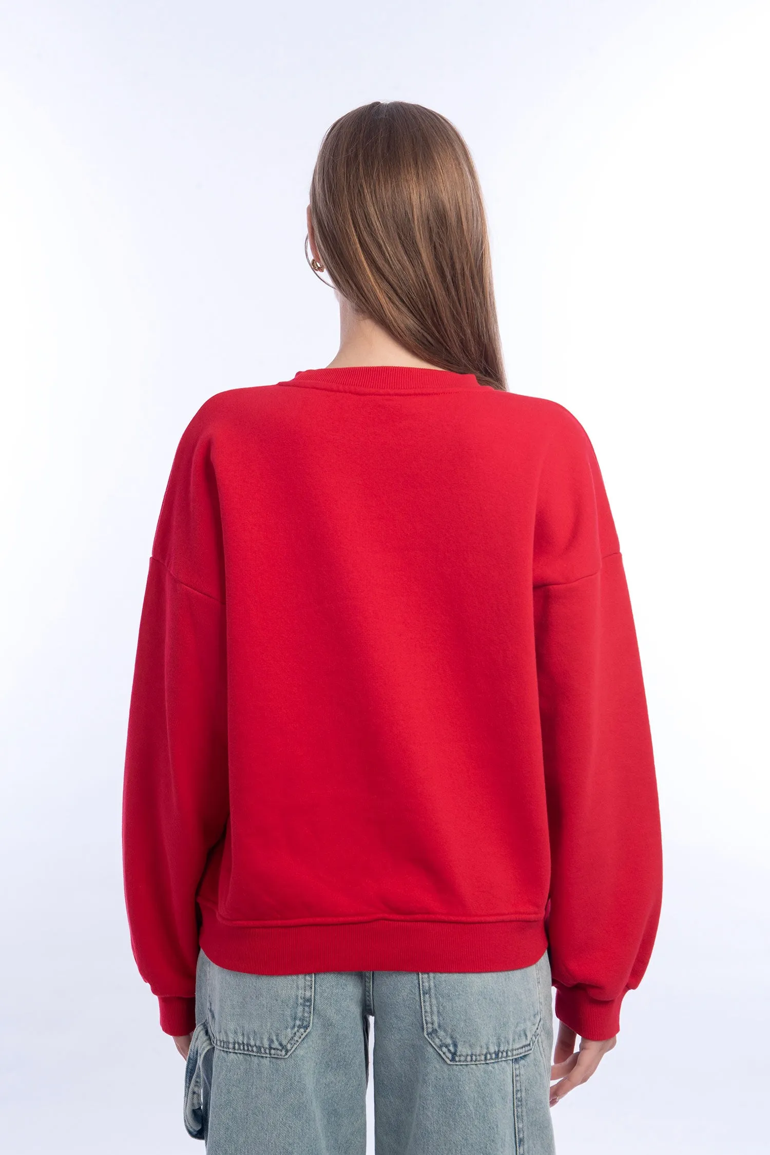 Women Basic Crewneck Sweatshirt - Mitcha Label