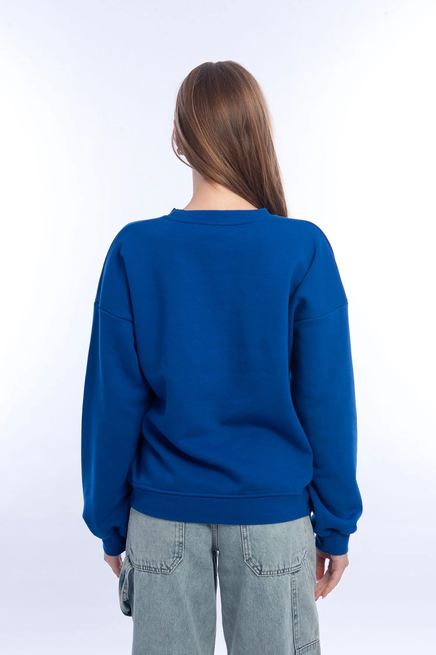 Women Basic Crewneck Sweatshirt - Mitcha Label